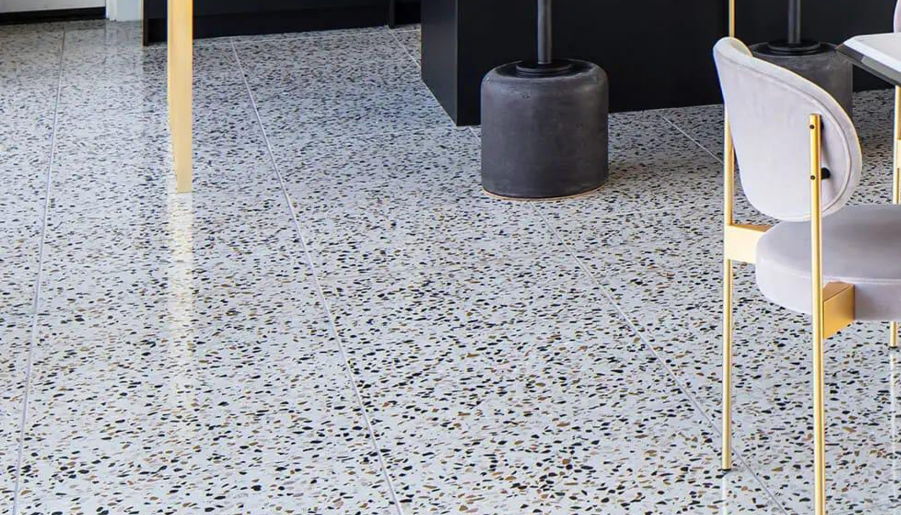 Epoxy terrazzo